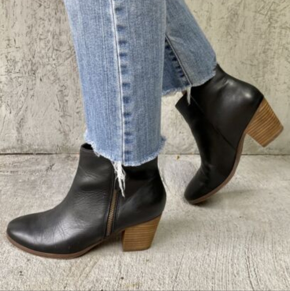 Crown Vintage Sandy Boots Real Leather Boots brown leather ankle booties - Picture 10 of 10